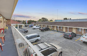 On-site parking is available at Buccaneer Motel Long Jetty NSW